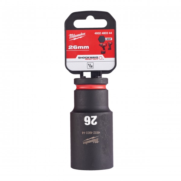 Nasadka udarowa HEX 1/2" długa 26 mm