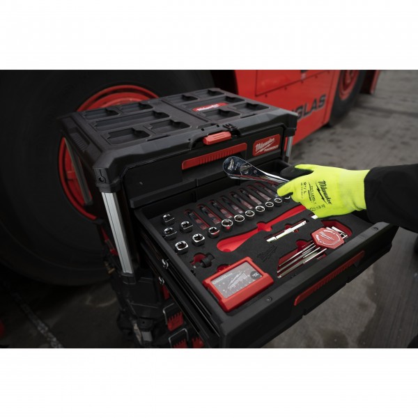 Wkładka piankowa z nasadkami 1/4",...