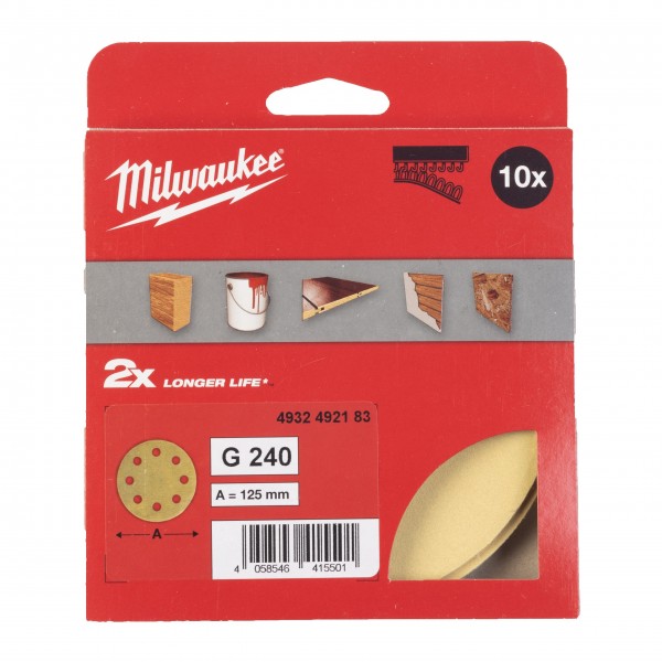 Papier ścierny premium HP Ø125/8...