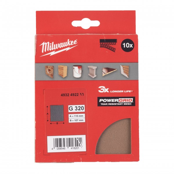 Siatka ścierna POWERGRID 115x107 mm...