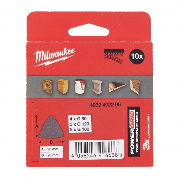 Zestaw siatek ściernych POWERGRID...