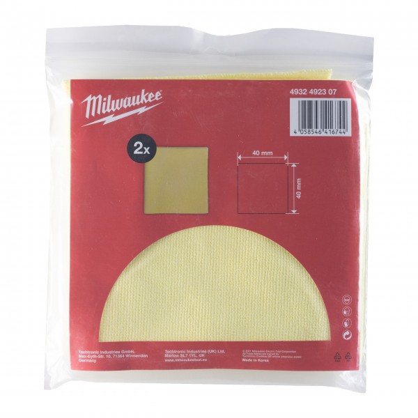 Ściereczka do polerowania żółta 40x40...