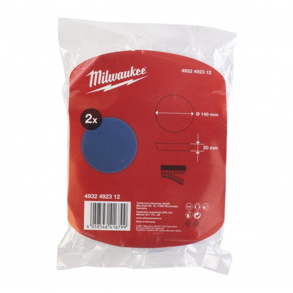 Gąbka polerska niebieska,...