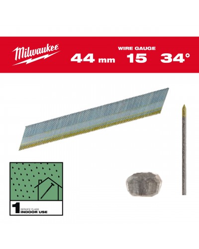 Sztyfty wykończeniowe, 15G,... 2