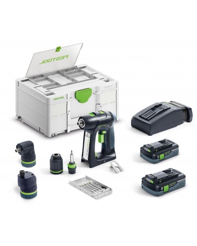 Festool Akumulatorowa wiertarko-wkrętarka C 18 HPC 4,0 I-Set