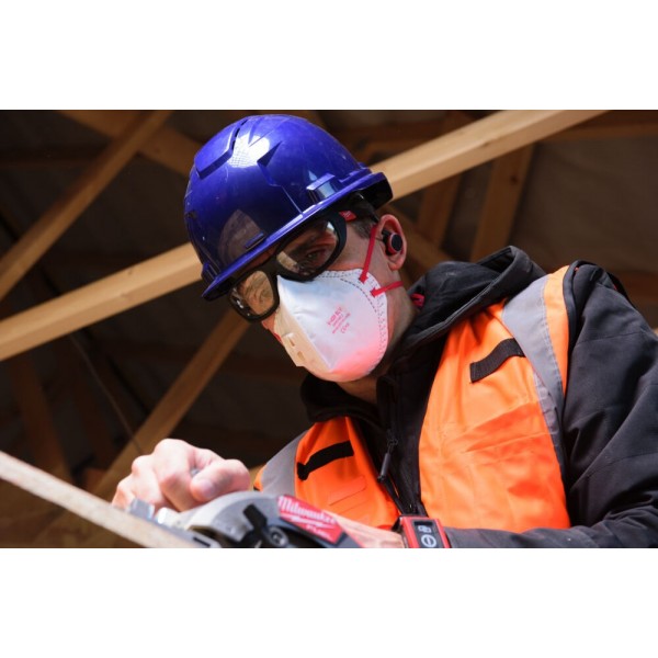 Hełm niebieski wentylowany BOLT100