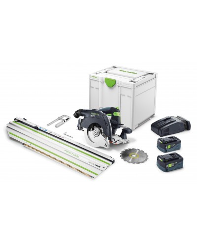 Festool Akumulatorowa ręczna pilarka tarczowa HKC 55 5,0 EBI-Set-FSK 420