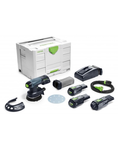 Festool Akumulatorowa szlifierka mimośrodowa ETSC 125 3,0 I-Set