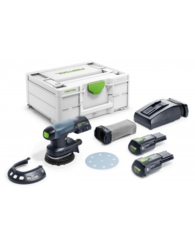 Festool Akumulatorowa szlifierka mimośrodowa ETSC 125 3,0 I-Plus