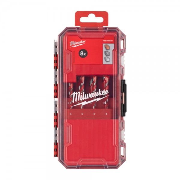 Zestaw wierteł udarowych do betonu -... Zestaw wierteł udarowych do betonu -...