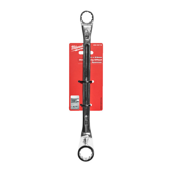 Klucz oczkowy gięty podwójnie...