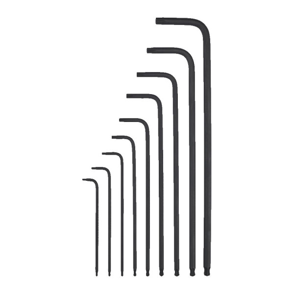 Zestaw kluczy składanych TORX - 9 szt