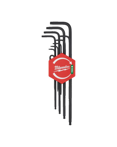 Zestaw kluczy składanych TORX - 9 szt