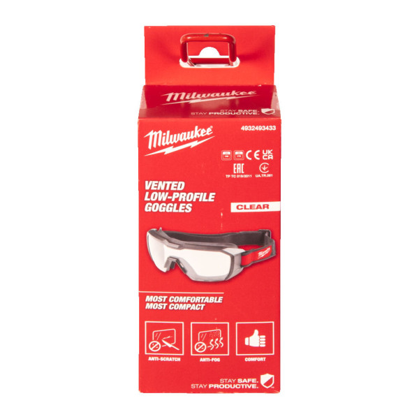 Gogle ochronne wąskie wentylowane...