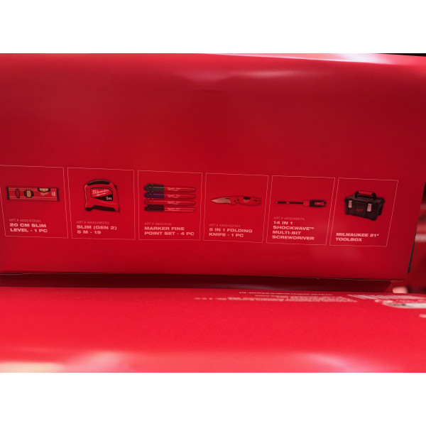 Milwaukee zestaw świąteczny narzędzi...
