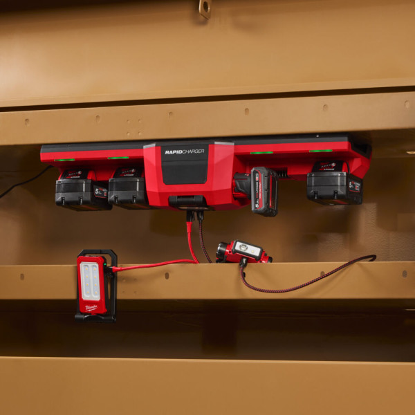 Milwaukee ładowarka M12-M18 GBC4 GANGBOX