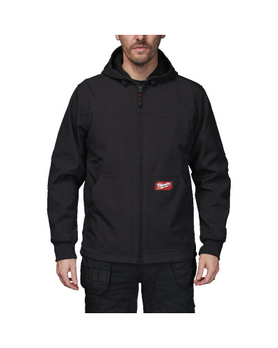 Milwaukee Kurtka softshell FREEFLEX z kapturem czarna SJ BL